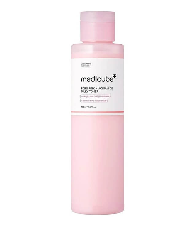 MEDICUBE | PDRN PINK NIACINAMIDE MILKY TONER